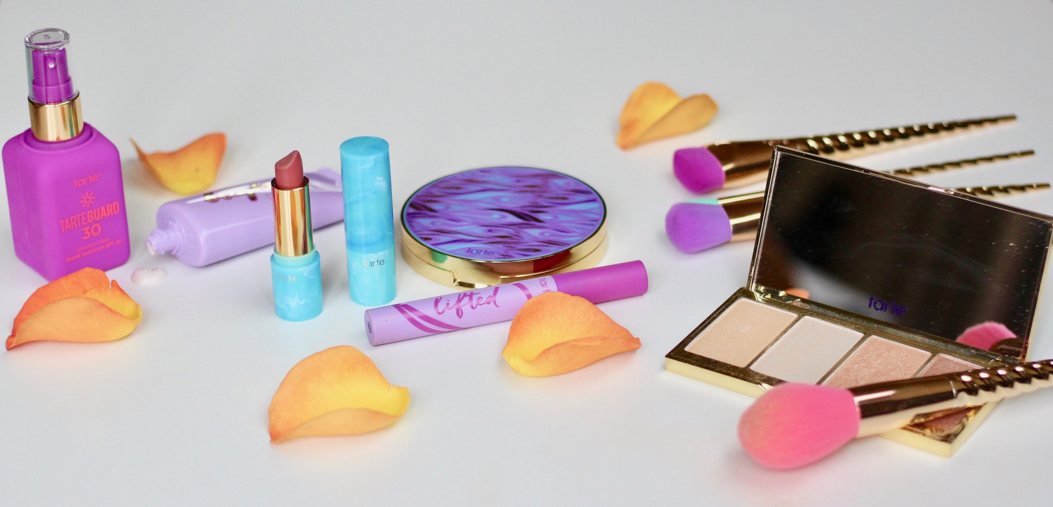 Tarte Cosmetics || Bright Moisturizers, Highlights, Eyeshadow and Lipstick