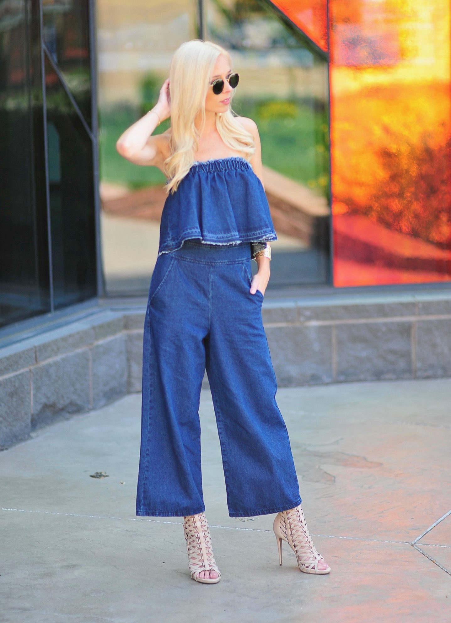 Summer Wardrobe Must Have || Denim Jumpsuit