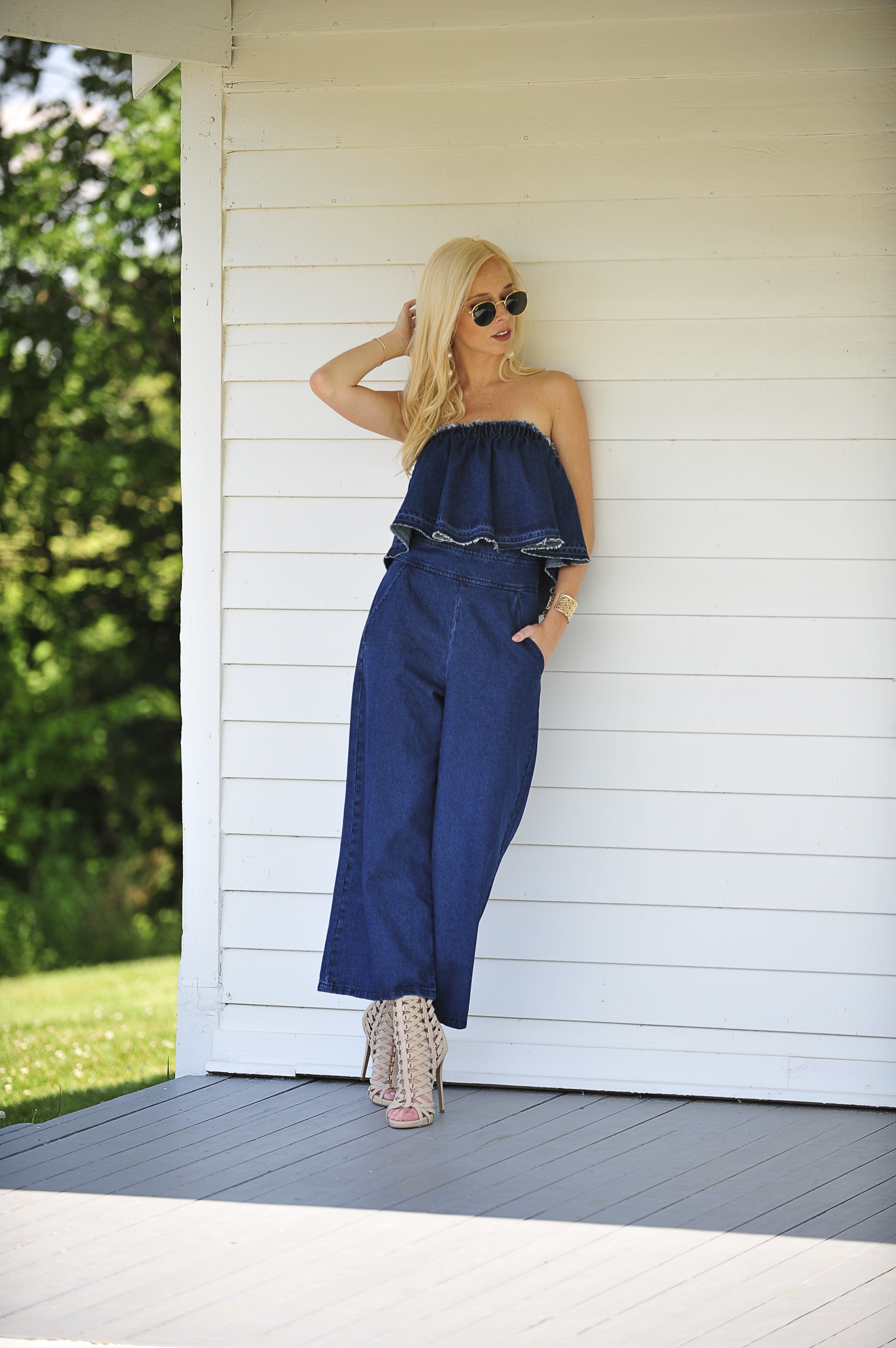 Summer Wardrobe Must Have || Denim Jumpsuit